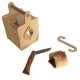 Jouet en bois à construire MANUFACTURE EN FAMILLE Ma lampe d'explorateur DIY