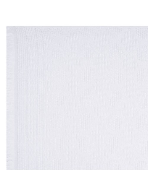 Drap de bain Le Jacquard français Hera Blanc 90x150cm
