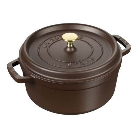 Cocotte STAUB en fonte 24cm - 7 coloris