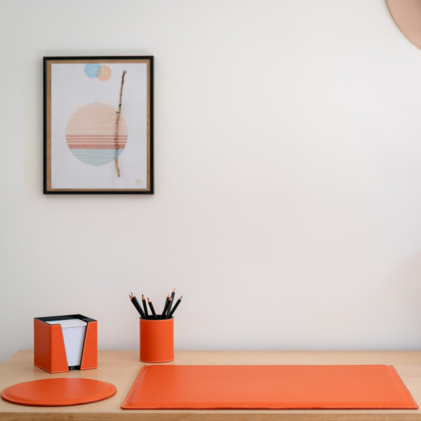 Sous main en cuir Midipy - 5 coloris