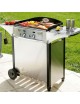 Plancha avec desserte Roller Grill 600 Gaz PL600G CHPS600