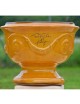 Vase coupe Anduze TERRE FIGUIERE jaune miel