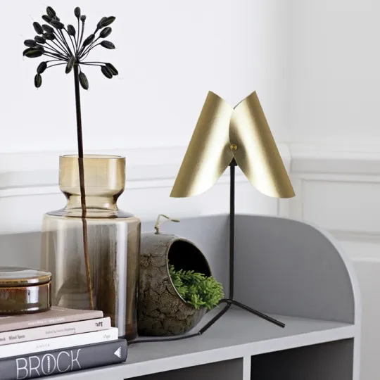 Lampe à poser Liloo LUZ EVA dorée