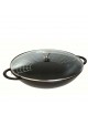 Wok en fonte Staub 37cm - 3 coloris