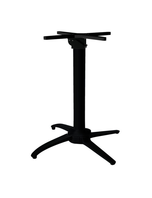 Pied de table abattant encastrable