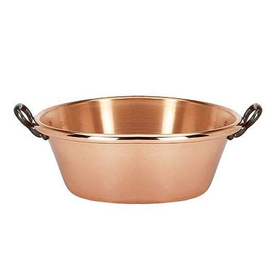 Bassine à confiture De Buyer en cuivre massif 40cm