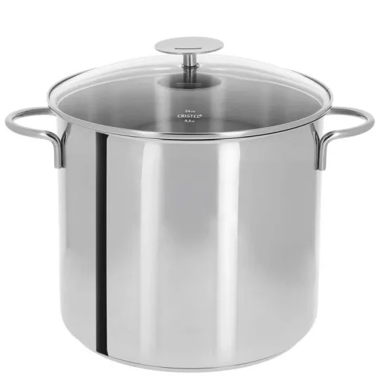 Marmite Cristel Mutine fixe en inox - 3 tailles