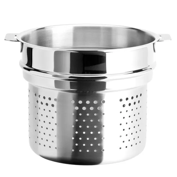 CRISTEL Cuit-pâtes Mutine Amovible inox 22cm