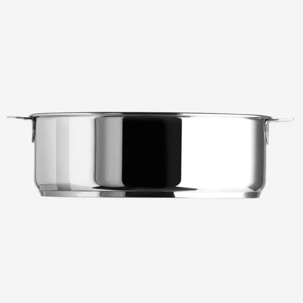Sauteuse + couvercle CRISTEL Casteline en inox - 4 tailles