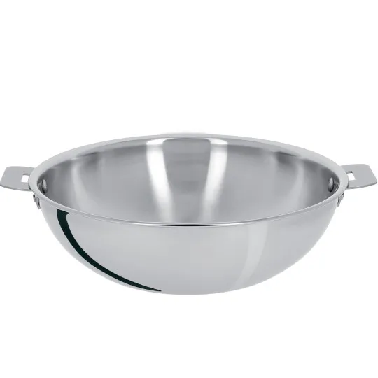 Wok CRISTEL Casteline en inox - 4 tailles