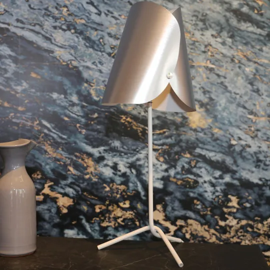 Lampe Liloo LUZ EVA argentée