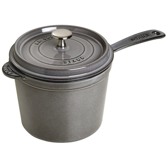 Saucière STAUB en fonte grise - 2 tailles