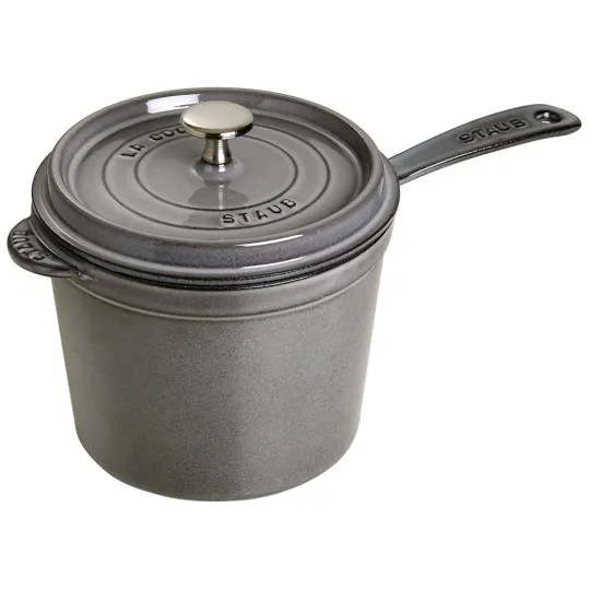 Saucière en fonte STAUB grise - 2 tailles
