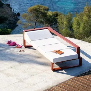 Canapé de jardin EGO PARIS Kama Dyvan accoudoir droit