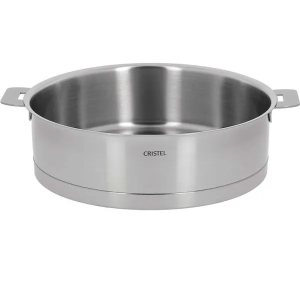 Sauteuse en inox Cristel Strate amovible - 3 tailles