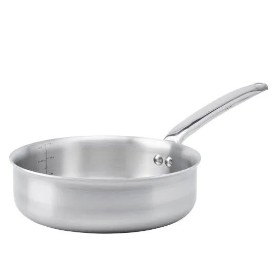 Sauteuse droite DE BUYER Alchimy en inox - 2 diamètres