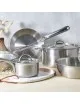 Sauteuse bombée DE BUYER Alchimy en inox - 3 tailles