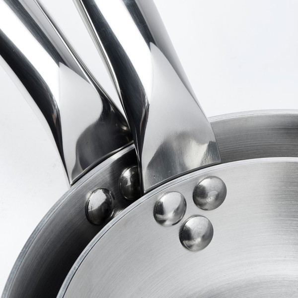 Sauteuse bombée en inox DE BUYER Alchimy - 3 tailles