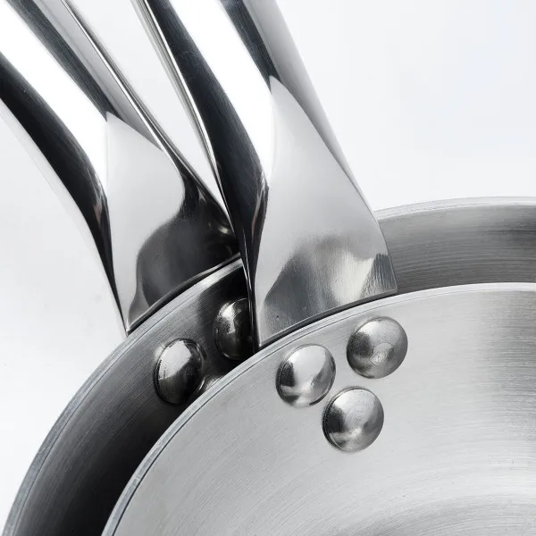 Sauteuse bombée DE BUYER Alchimy en inox - 3 tailles