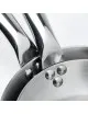 Sauteuse bombée DE BUYER Alchimy en inox - 3 tailles