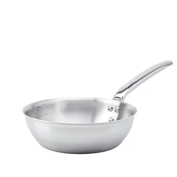 Sauteuse bombée DE BUYER Alchimy en inox - 3 tailles