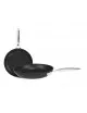 Set batterie de 2 poêles Cristel Castel Pro Ultralu - 24 et 28cm