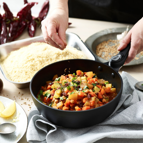 Sauteuse antiadhésive amovible Choc intense De Buyer - 2 tailles