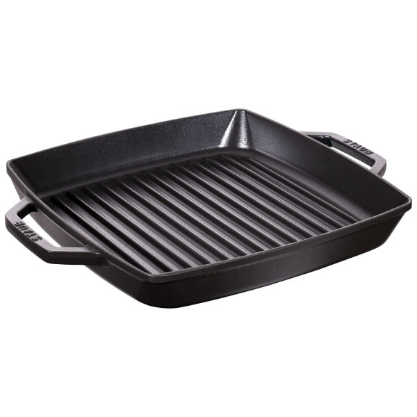Grill carré Staub en fonte - 2 coloris - 3 dimensions