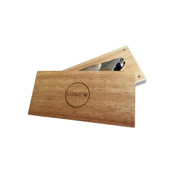 Sommelier Prestige bois Olivier avec écrin bois Ligne W