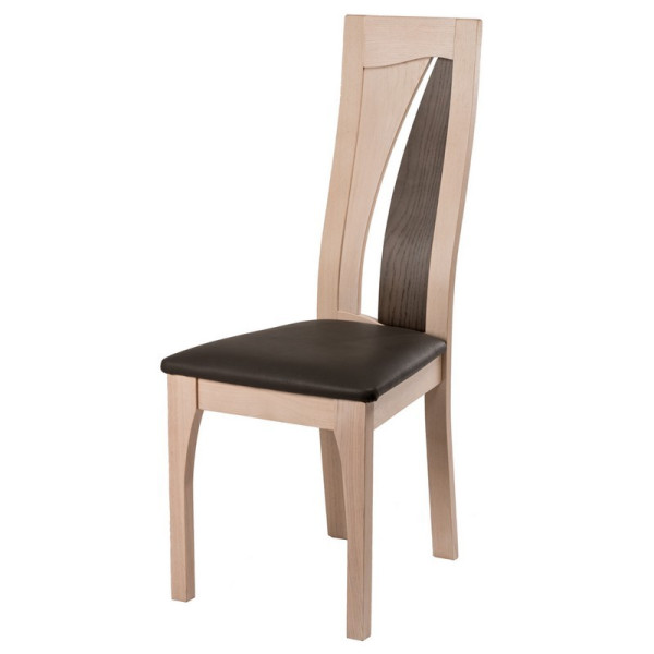 Chaise Zena Lelièvre en chêne - personnalisable
