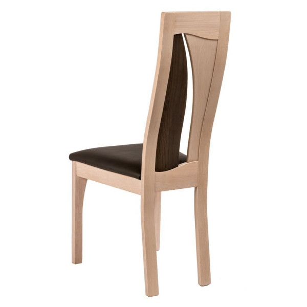 Chaise Zena Lelièvre en chêne - personnalisable