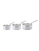 Set batterie de 3 casseroles en inox DE BUYER Alchimy