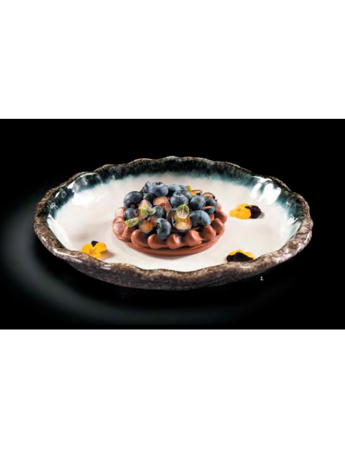 Assiette IN SITU MATFER BOURGEAT Nakre bord large