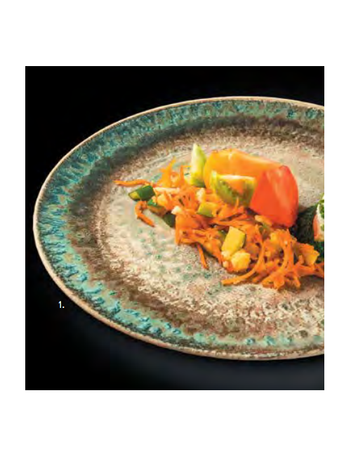 Assiette IN SITU MATFER BOURGEAT Krater Plate