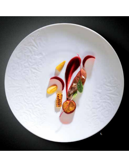 Assiette IN SITU MATFER BOURGEAT Naiz creuse 29.2cm