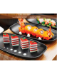 Assiette Club Matfer Bourgeat In Situ en porcelaine noire