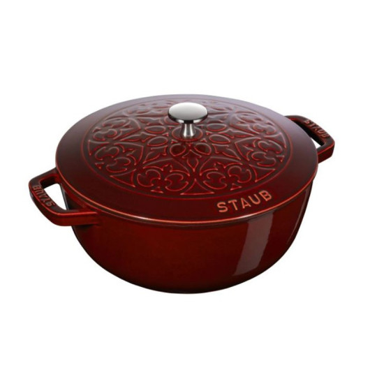 Cocotte Staub Lys 24cm - Grenadine en fonte