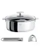 Sauteuse CRISTEL Casteline et accessoires en inox - 4 tailles