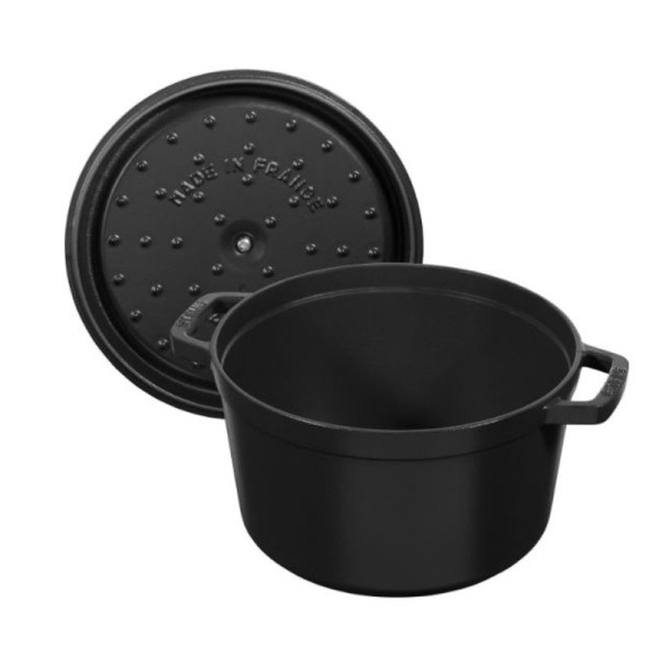 Cocotte ronde haute Staub 24cm - 3 coloris