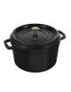 Cocotte ronde haute Staub 24cm - 3 coloris