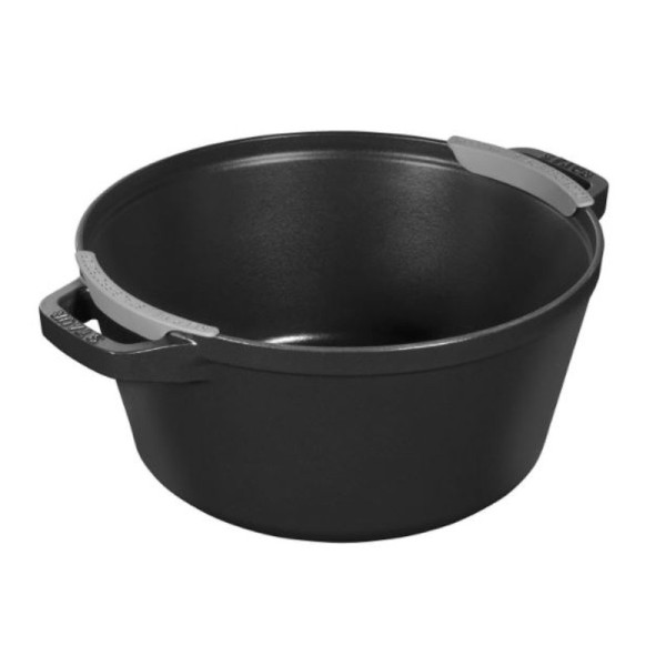 Set empilable STAUB 3 pièces en fonte 24cm cocotte poêle - 3 coloris