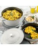 Set empilable Staub 3 pièces cocotte poêle 24cm en fonte
