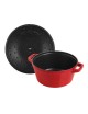 Set empilable 3 pièces Staub 24cm cocotte poêle - 3 coloris