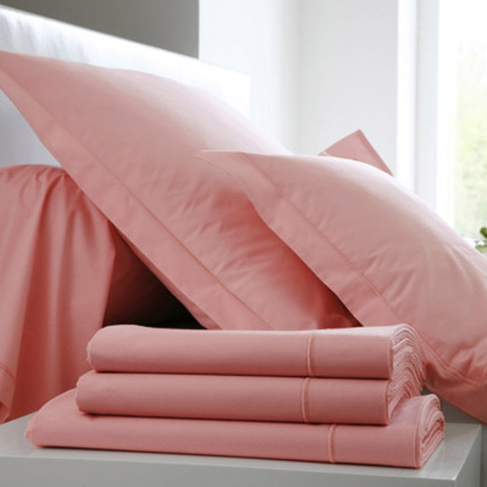 Drap housse Percale de coton Bonnet 30 Blanc des vosges