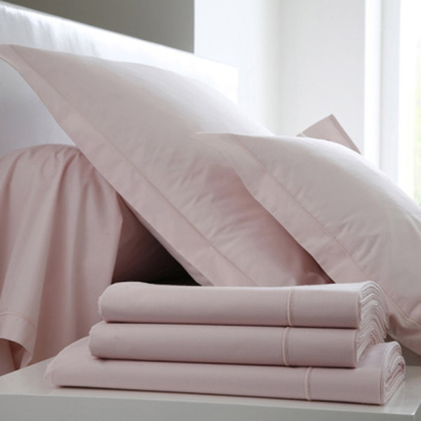 Drap housse Percale de coton Bonnet 30 Blanc des vosges