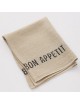 6 serviettes Charvet 100% lin Bon Appétit - 9 coloris