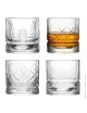 LA ROCHERE Set de 4 verres à whisky Dandy