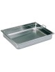 Bac gastronome plein Inox avec anse escamotable GN 2/1