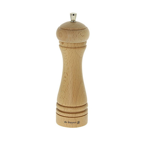 Moulins poivre et sel De Buyer 18cm bois Java