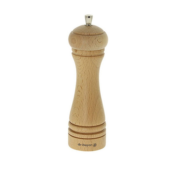 Moulins poivre et sel De Buyer 18cm bois Java